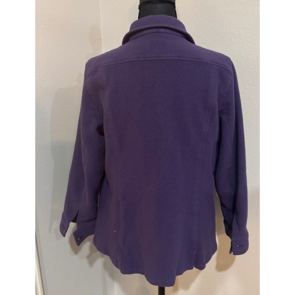 Bogner wool Jacket‎ Coat Collared Button Up Purple vintage - Picture 7 of 14